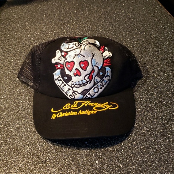 ed hardy hats by christian audigier